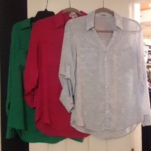 Express Portofino Shirts Set of 3